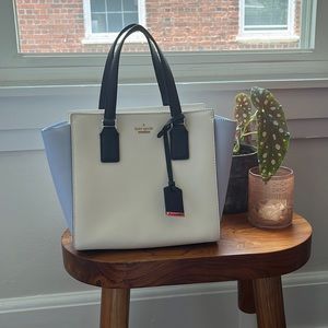 Kate Spade Blue & White Handbag